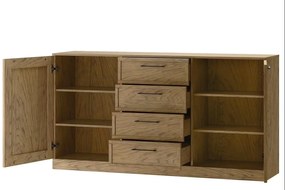 Komoda Cozy 47 z masivu 170 cm dub Rustikal