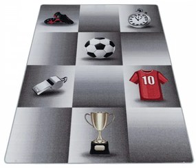 Detský protišmykový koberec Play pre malého futbalistu