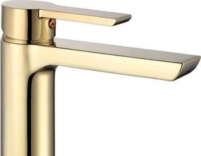 Rea Argus, vysoká umývadlová batéria h-285, zlatá lesklá, REA-B6213