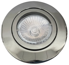 EMITHOR Podhľadové stropné osvetlenie ELEGANT METAL MOVABLE, 1xGU10, 50W, 8cm, chrómované
