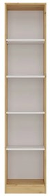Regál Onyx R40 40 cm dub Artisan/bílý