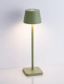 Vonkajšia stolová lampa Deck zelená