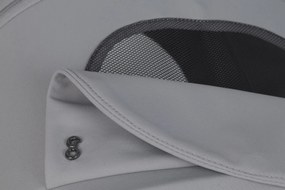 Súrodenecký kočík EasyGo Duoflex Cloudy Gray 2 športové časti