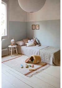 Svetlohnedý látkový detský kôš na hračky ø 28x27 cm Honey Pot – Lorena Canals