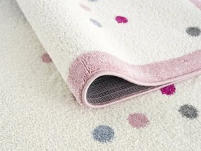 Detský koberec Happy Rugs RAINBOW krém / multi