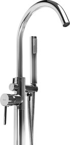 Rea Lungo, voľne stojaca batéria h-1105, chrómová, REA-B7497