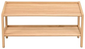 Skrinka na topánky z dubového dreva v prírodnej farbe Hillmond – Rowico