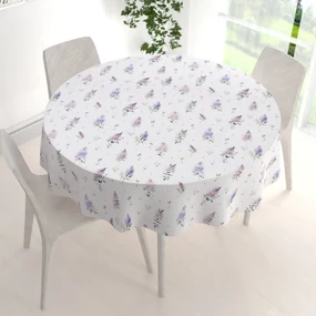 Biante Teflónový okrúhly obrus TF-105 Orgovány na bielom Ø 60 cm