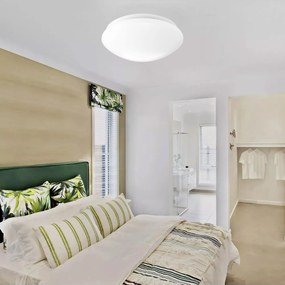 Toolight - LED stropná lampa 33cm okrúhla APP756-1C, biela, OSW-06514