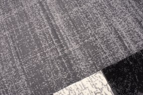 TA Koberec K872A DARK GRAY CHEAP PP CRM Sivý (tmavý) Obdĺžnikový Rozmer: 80x150 cm