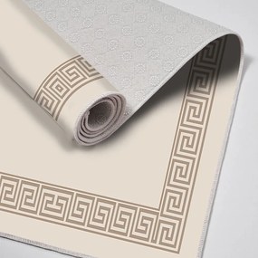 Svetlohnedé kúpeľňové predložky v súprave 2 ks 60x100 cm – Foutastic