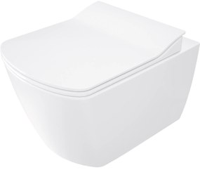 Deante Blur, záchodová WC misa s funkciou bidetu 525x372x349 mm, biela lesklá, DEA-CDZ_6WPW