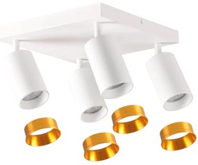 Bodové svietidlo MARIBEL 4xGU10/10W/230V biela