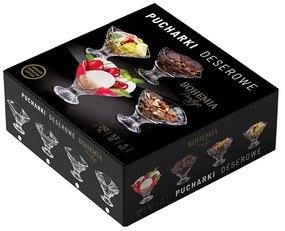 BOHEMIA PRESTIGE ZMRZLINOVÉ POHÁRE 0/4 SADA 4 KS