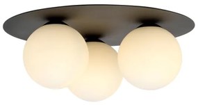 Stropné svietidlo SOLAR 3xE14/10W/230V čierna/biela