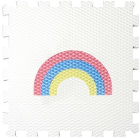 Penová podlaha na zem do detskej izby 12 dielov DÚHA