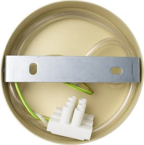 Nástenné svietidlo Capital, 1x zlaté kovové tienidlo, (fi 21cm), g