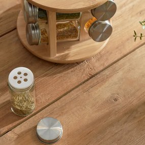 Sada 8 koreničiek BAMBOU na otočnom stojane ALL 975824