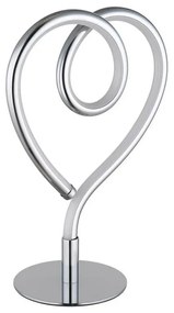 Globo 28054C - LED Stolná lampa AMORE LED/6W/230V lesklý chróm