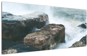 Obraz - sila vody (120x50 cm)