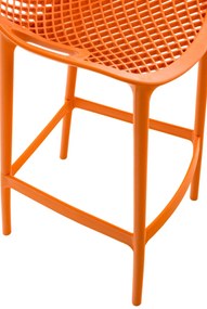 Plastová barová stolička DS10778434 - Oranžová