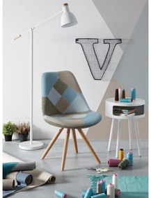 Biely odkladací stolík s úložným priestorom Kave Home Bruk