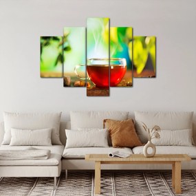 Obraz - Zátišie s čajom (150x105 cm)