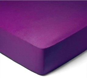 Posteľná plachta Jersey 90x200 cm Farba: 045 - Čierna