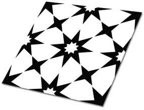 Samolepiace vinylové dlaždice Samolepiace vinylové dlaždice Geometrické hviezdy