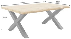 Konferenčný stôl Wild 45081 90x60cm Divoký dub fólia  - Komfort-nábytok
