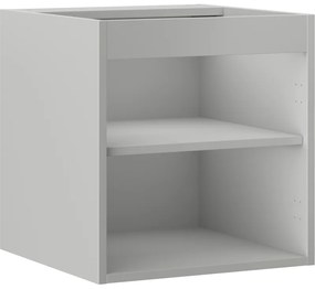 Mexen Box-A, závesná skrinka 45 cm, sivá matná, 91AX1-0450-470-1-62