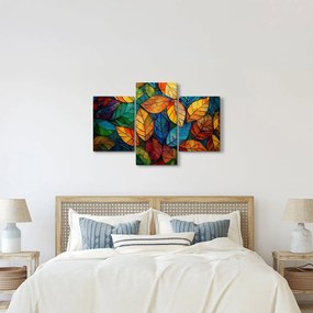 Obraz - Mozaika z listov (90x60 cm)