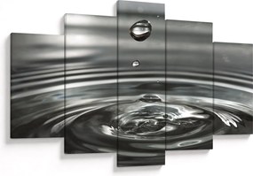 Obraz kvapky vody (150x105 cm)