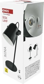 Stolná lampa Nina čierna