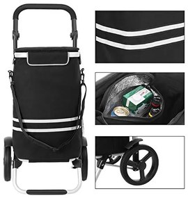 Nákupný vozík SONGMICS KST03BK