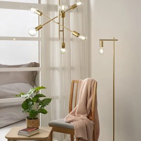 ONLI - Luster na lanku CROSS 6xE27/22W/230V