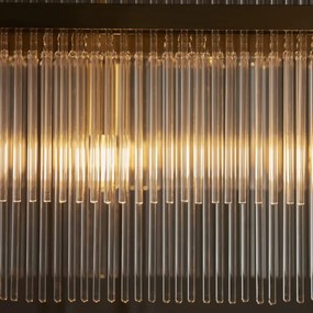 Endon 112573 - Luster na reťazi MARIETTA 4xE14/6W/230V mosadz/číra