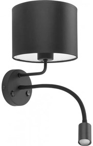 TK-LIGHTING Nástenná lampa s LED bodovým osvetlením FIORINO, čierna
