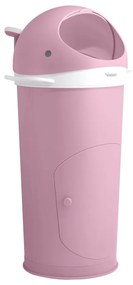 Ružový plastový odpadkový kôš na plienky 25 l Whale – Kindsgut