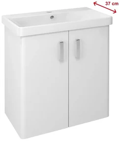 Sapho Sapho, THEIA umývadlová skrinka 66x70x35cm, 2x dvierka, biela (TH072), TH072-3030