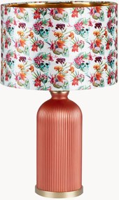 Veľká sklenená stolová lampa Skullcandy
