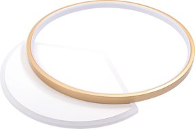 Toolight Toolight, LED stropné svietidlo 40cm, 30W, 3000K LHJ078-C, zlatá, OSW-50038