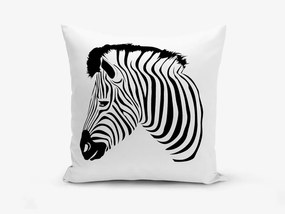 XPOSE® Set obliečok na vankúš ZEBRA 40x40 cm - set 4ks