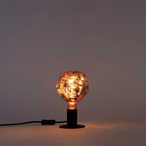 E27 stmievateľná LED lampa G125 ružová 4W 70 lm 1800K
