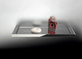 Sapho Sapho, FLORI držiak toaletného papiera bez krytu, chróm, RF017