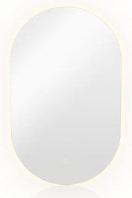 Noela Oválne zrkadlo s LED podsvietením OVELIA