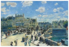 Obraz - Auguste Renoir, Pont Neuf, Paris, reprodukcia (90x60 cm)