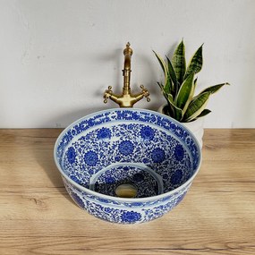 Rea Bella, umývadlo na dosku 420x420x170 mm, viacfarebné, REA-U7503