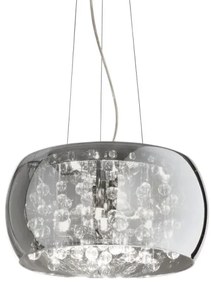 Ideal Lux - Luster na lanku AUDI 5xG9/40W/230V dymová