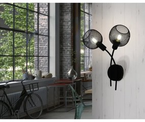 Eglo 43375 - Nástenné svietidlo WRINGTON 1 2xE14/40W/230V